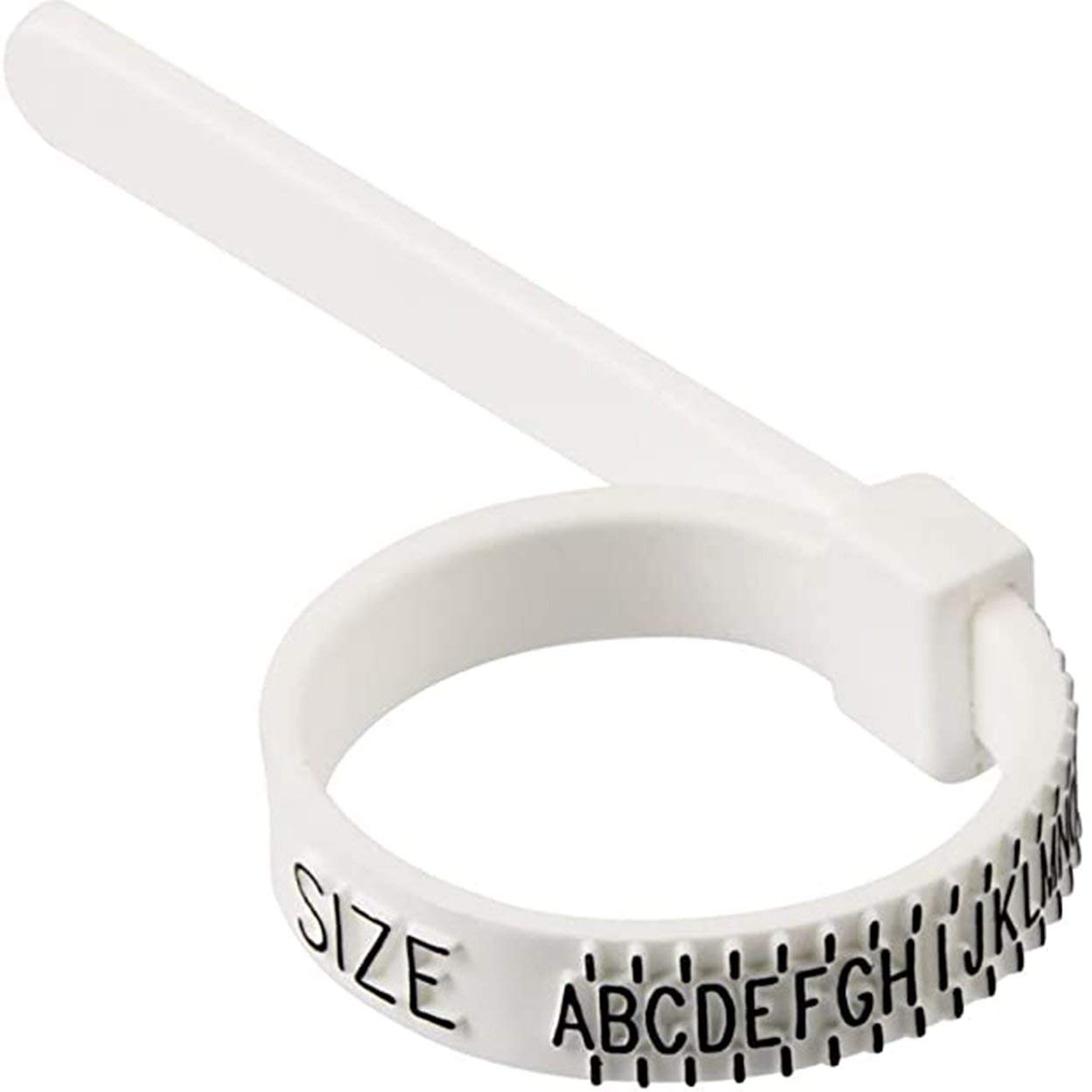 Lorenlli Ring Sizer Plastic Finger Sizing Measurement Belt Uk Ring Size Measurement Check Your Size Ring Sizer Measure Finger Size