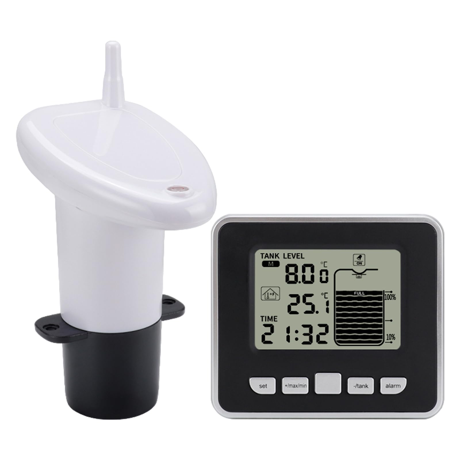Tsophreniq Stable Liquid Levels Sensoring Fluid Detectors Accurate Measurement Remote For Tasks Digital Indicates
