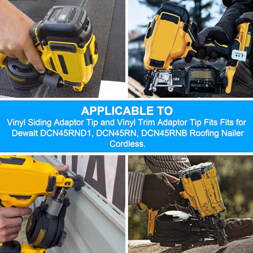 image for VIDABTE Vinyl Siding Adaptor Tip and Vinyl Trim Adaptor Tip for Dewalt