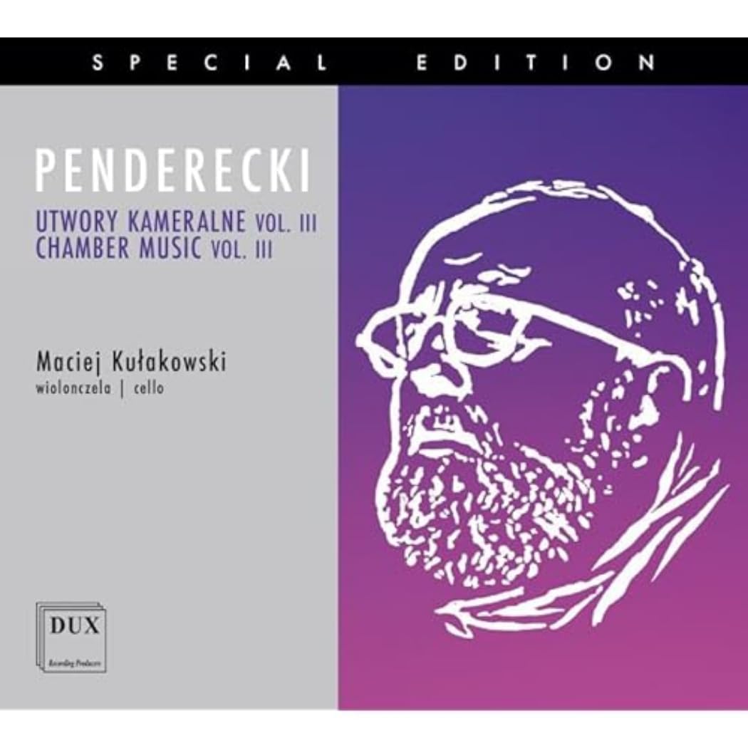Krzysztof Penderecki: Chamber Music Vol. 3