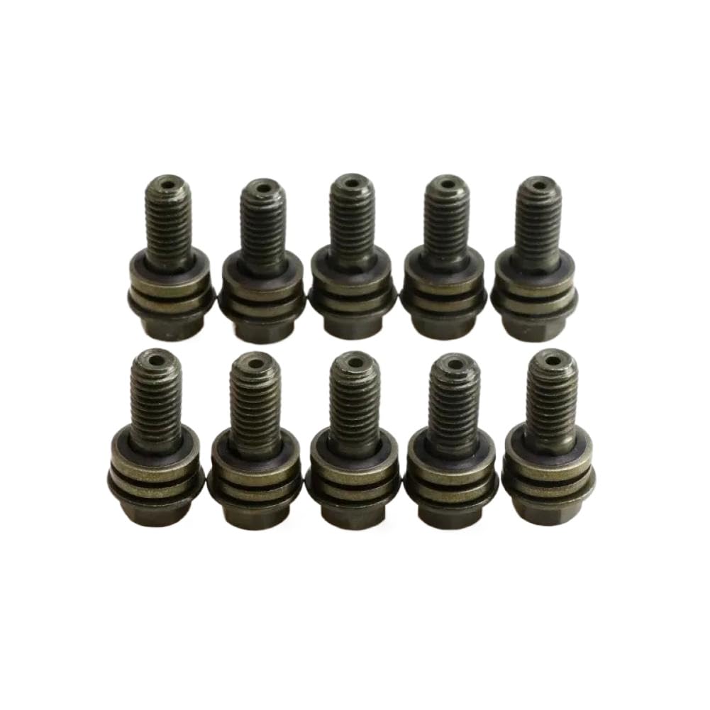 Boulons Banjo M8/M10x1, 25 pour maître-Cylindre de Frein de Moto, 10 pièces