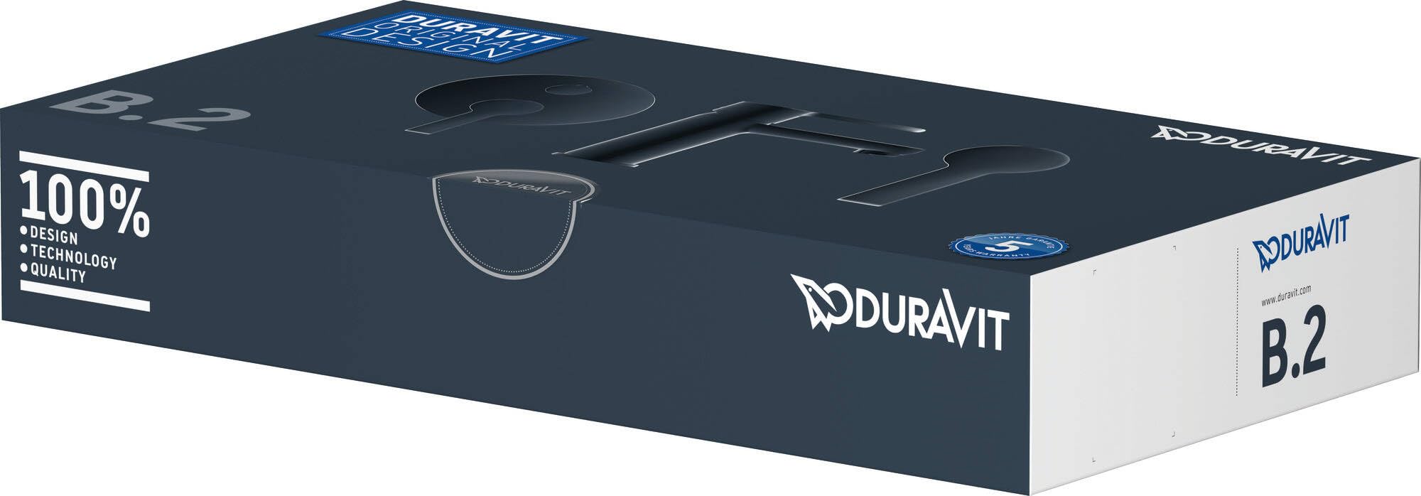 Duravit B21020 B.2 jednouchwytowa bateria umywalkowa, chrom