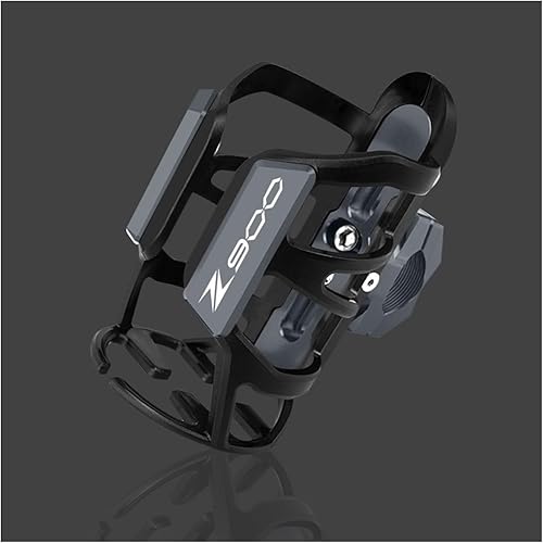 W - Accesorios CNC para motocicleta Kawasaki Z750 Z900 Z750R750S ajustable para botella de agua para bebidas, soporte para vasos y bebidas (color