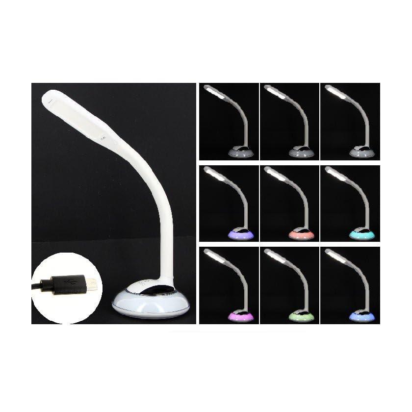 Lámpara de mesa LED con altavoz Bluetooth