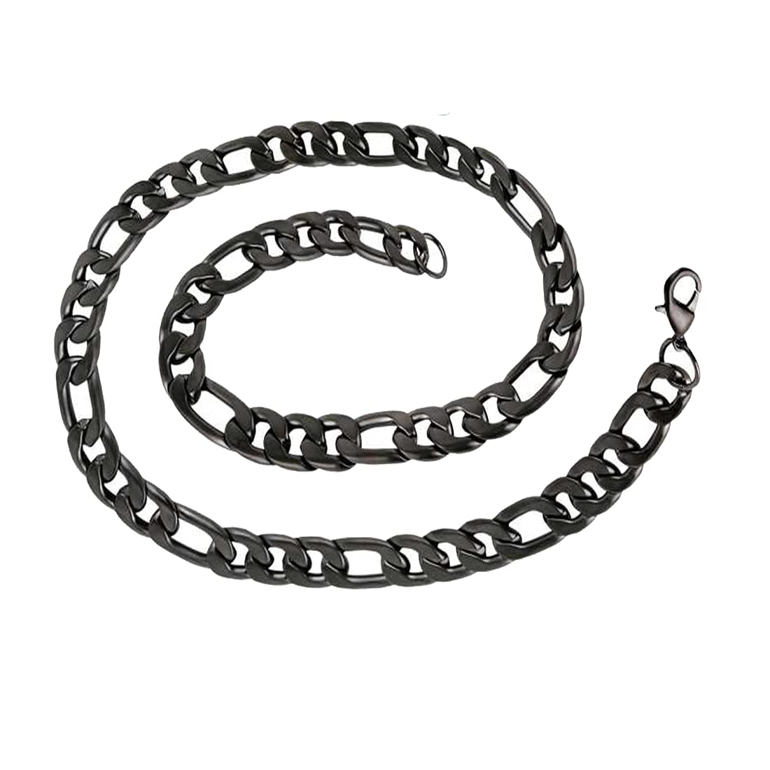 ESG Evershine Stainless Steel Sachin Inspired Original Matte Black Plated chain for Men and Boys.