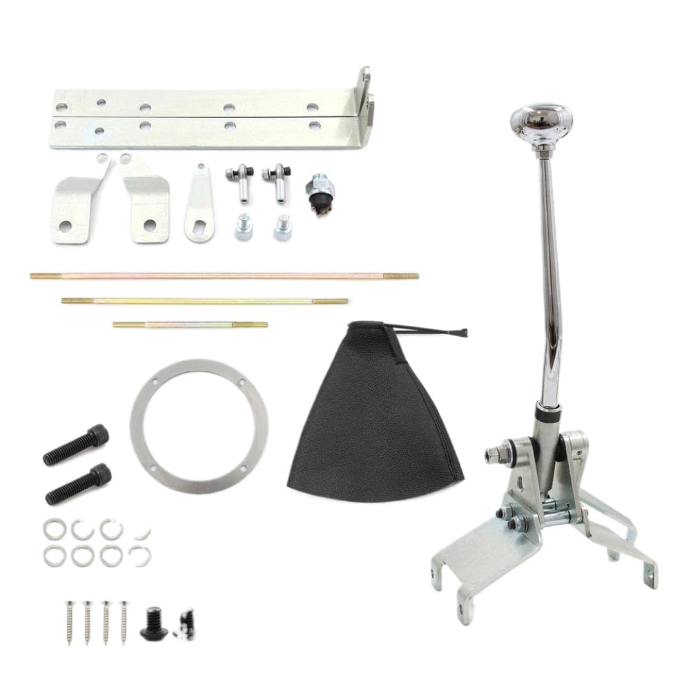 Sinoscogo Onecolor Automatic Shifter Complete 12 Inch Stick Fits Gm Th350 Transmission Shifter Turbo 350