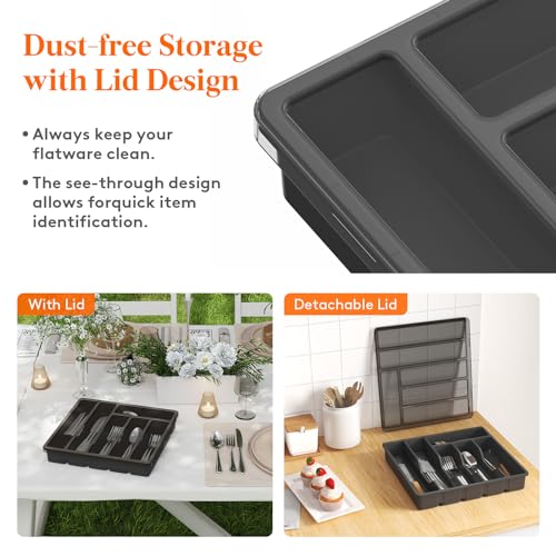 El mejor review de Porta cubiertos Top cinco. 21 Imagen adicional