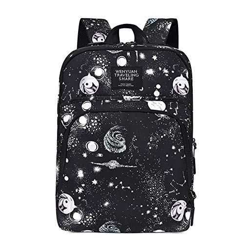 Preisvergleich Produktbild Rucksack für Damen, koreanischer Stil, wasserdicht, Nylon, große Kapazität, Studententasche, Reiserucksack