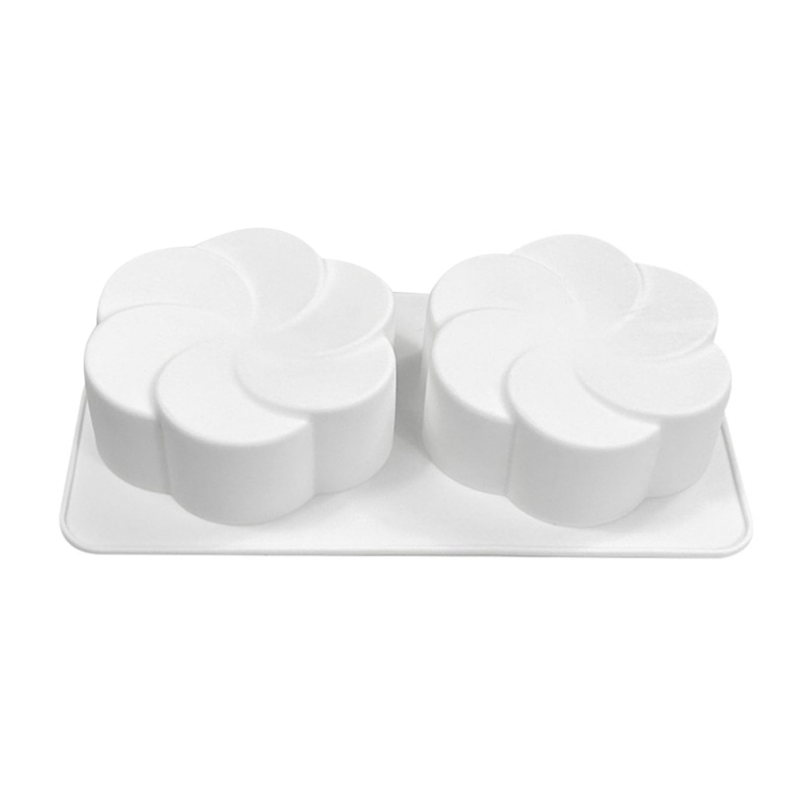Kalttoy Silicone Molds with Unique Designs Portable Silicone Mousses Molds in Various Flower Shape for Baking Enthusiasts Cake
