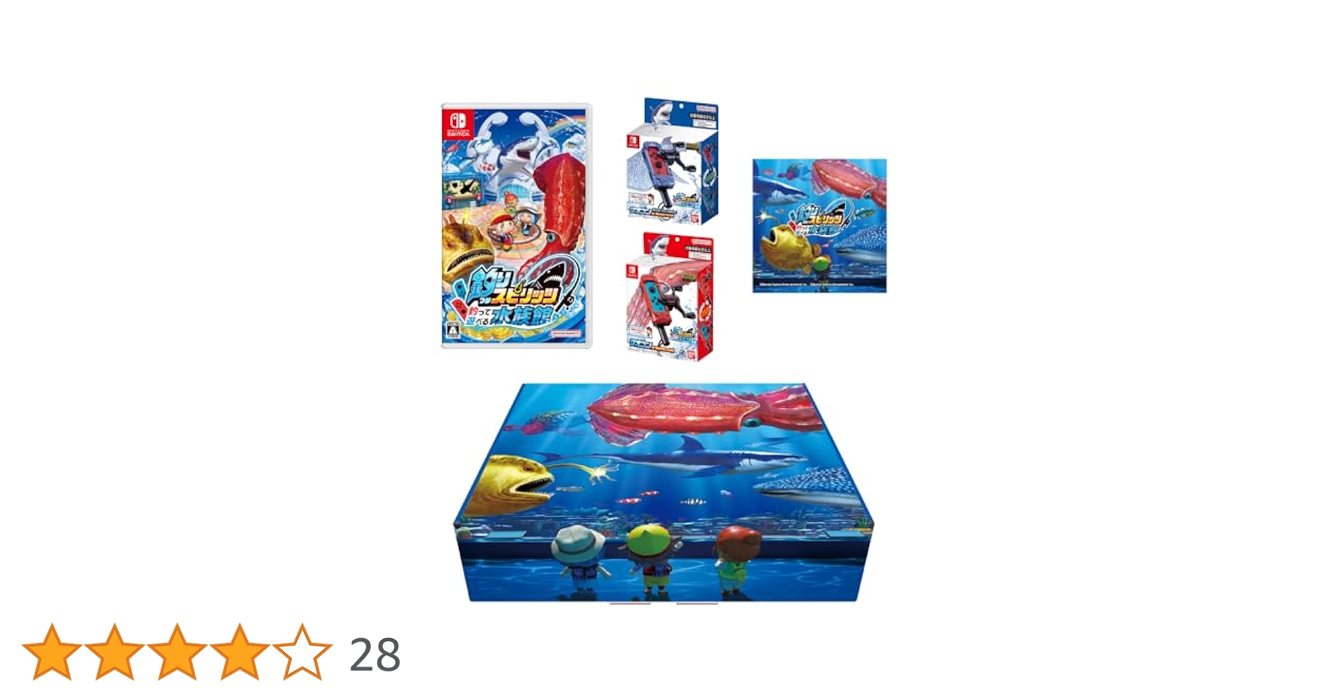 【釣りスピオリジナルデザインギフトBOX】釣りスピリッツ 釣って遊べる水族館 Amazon.co.jp: 【釣りスピオリジナルデザインギフトBOX】釣り