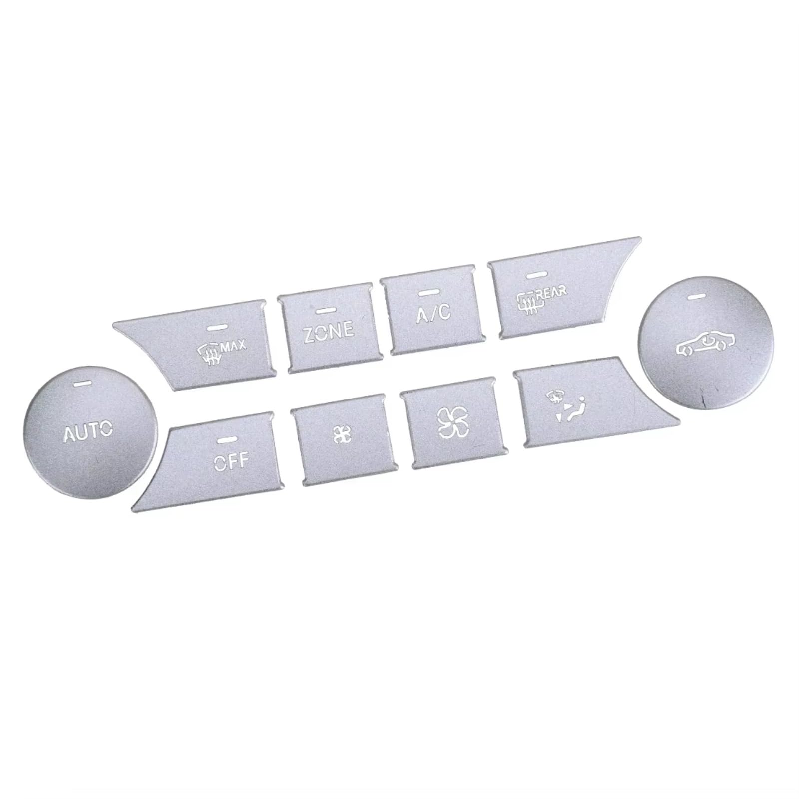 Ensemble de garniture de couvercle de bouton climatisation Benz W204 finition précise