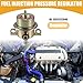 Partuto Fuel Injection Pressure Regulator No.13531722040 - Car Fuel Pressure Regulator - for BMW 325i 1987-1993 Metal Bronze Tone - 1 Pc