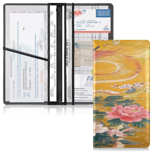 Organizador de Documentos para Auto Cuero miniatura 3