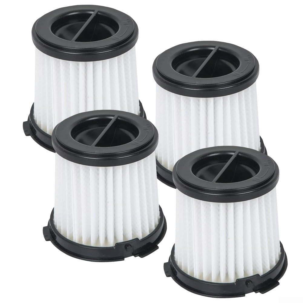 StarRing 2/4PCS Replacement WA6077 HEPA Filter Set for WORX WX030/WX030.9 CUBEVAC Compact Vacuum Cleaner Filters Accessories Efficient Filtration Cleaning (4 PCS)