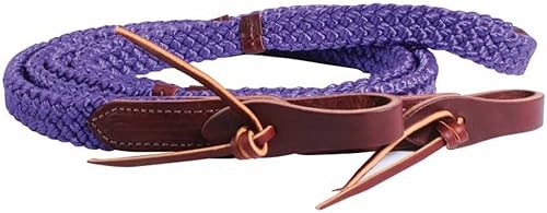 Professional Choice Sports Medicine Products Control silencioso Cuerda trenzada Riendas Equipo de entrenamiento de caballos 9'