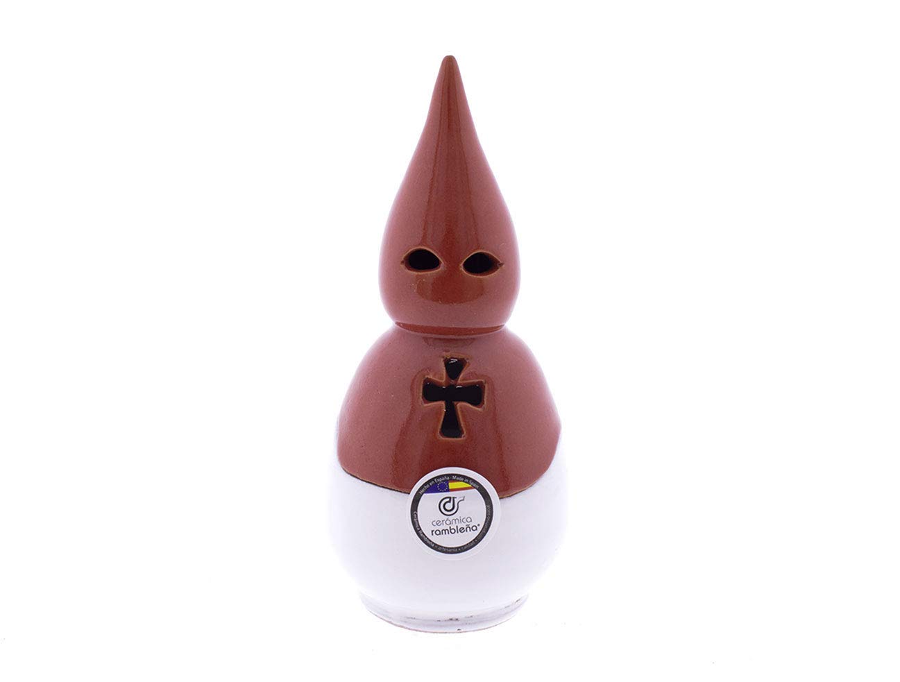 Encensoir nazarène blanc et rouge – Brûleur Encens – Encens Religieux – Encens de Bar – Encens Originaux – Encens Hebdomadaire de Noël 9 x 9 x 19 cm