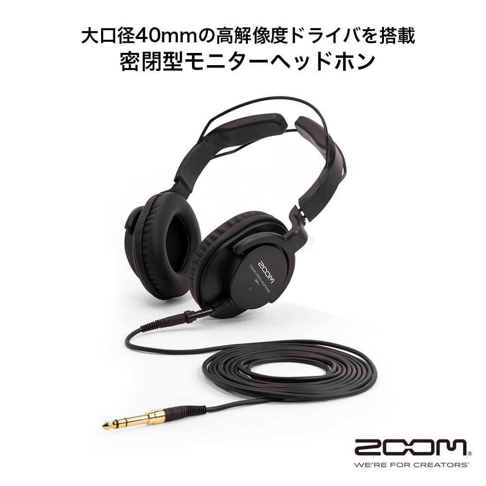 Amazon | ZOOM XLR ダイナミックマイクセット【 マイク＋ヘッドホン＋