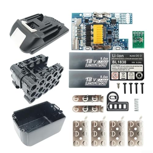Caja de batería PCB BL1890 para reparar acumuladores Liion de 9.0Ah 3