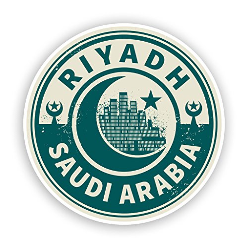 Saudi Arabia Riyadh Vinyl Sticker Decal Travel 5"