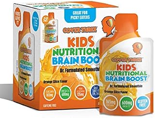 Kids Nutritional Brain Supplement - Boost Child Memory, Focus, Calmness - Support Brain