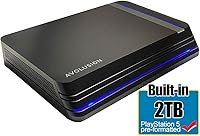 Vista 2 de Avolusion HDDGEAR PRO X - Disco duro externo USB 3.0 de 2 TB para consola de juegos PS5 (renovado)