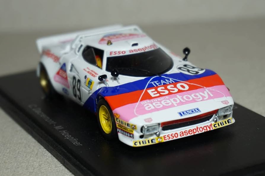 1/43 ルマン spark Lancia Stratos HF TURBO #89 1977 Le Mans