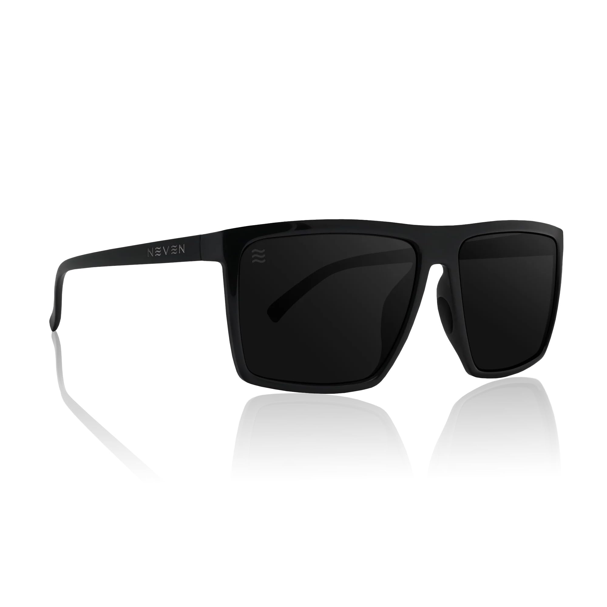NEVEN Doc Robbins Rectangular Sunglasses - UV400 Polarized Lens, L/XL Fit | Polarized sunglasses – Glare-reducing lenses – UV400 protection – Impact-resistant lenses – Oleophobic coating