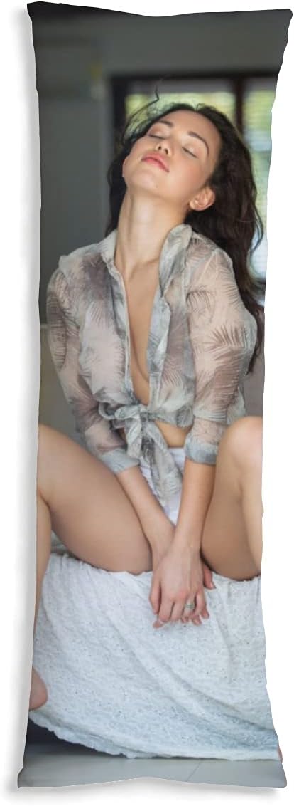 Kit Rysha Bolster Pillow Cover Sexy Adult Product Body Pillowcase Support Cushion Covers SM Soft Cotton Pillow Cover Support Pillow Case 60"x20"(150cmx50cm)