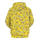 Zoom IMG-1 peiyeety felpa con cappuccio motivo Zoom IMG-1 peiyeety felpa con cappuccio motivo