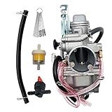 Lanigram TTR230 Carburetor Fit for Yamaha TTR-230 TTR 230 2005-2009 Carb Replace for 1C6-14301-00-00