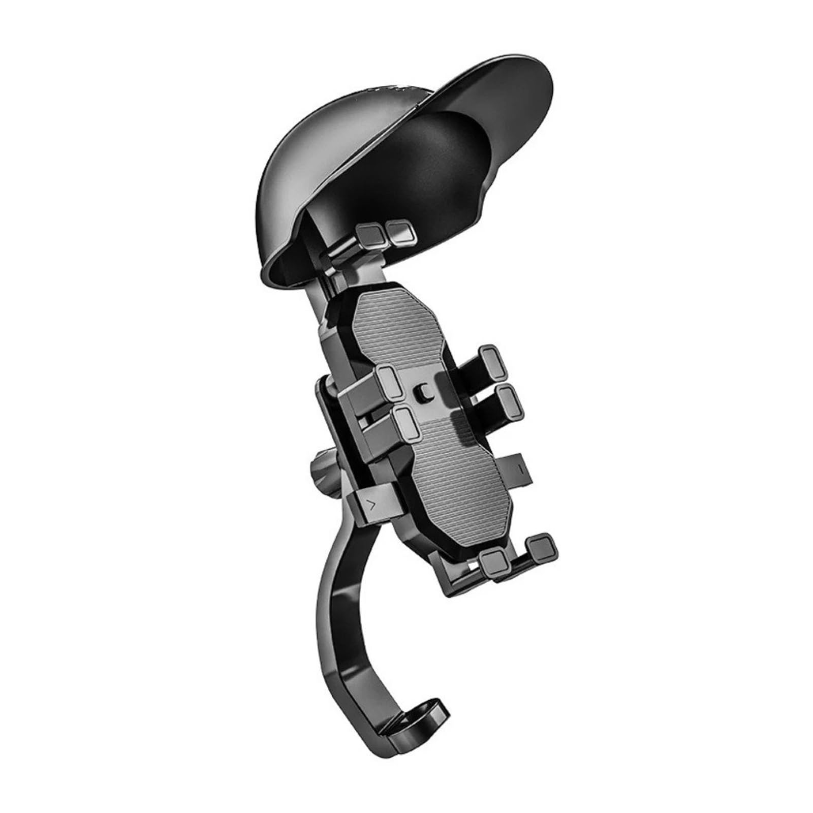Support Navigation GPS Support De Navigation pour Vélo Électrique, Petit Casque, Pare-Soleil, Poignée Moto, Téléphone, Parapluie Étanche(A)