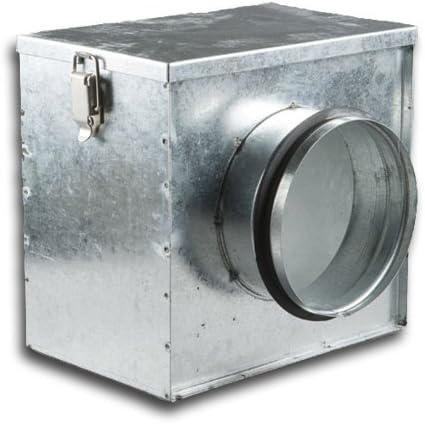 Blauberg UK In Line Air Filter Box for Extractor fan, Ducting, Ventilation, Hydroponics (6" / 150mm)