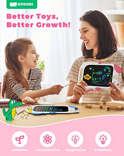Kokodi Girl Toys, 3-7 Year Old Gifts, Lcd Writing Tablet For Kids, Drawing Doodle Board Birthday Presents 3 4 5 6 7 Girls #TOP7