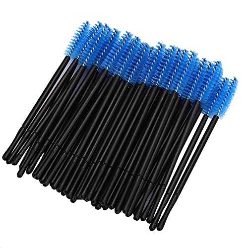 100pcs Einweg -Wimpernpinsel -Pinsel -Mascara -Zauberstäbe Applikator -Make -up -Set, Einfache Wimperntusche, Langlebige Kunststoff und Baumwolle, Tragbare Größe, 5 Farben Zur