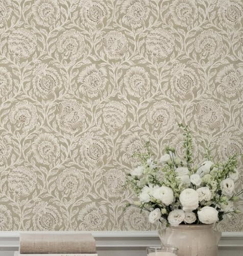 Image of Textured Vinyl Self Adhesive Wallpaper Peel and Stick Wallpaper for Wall Home Decor,Bedroom,Hotel,Wall for Living Room Drawing