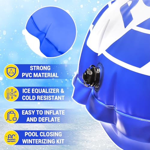 Riare almohadilla de aire para piscina 4x4 ft miniatura 3