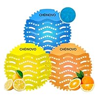 Urinal-Sieb-Deodorierer, 24 Packungen Urinal-Kuchen, Großpackung, duftend, Spritzschutz-Urinalmatten, Deodorierer, frische Pads für WC, Badezimmer, Restaurants, Büros, Schulen, Hotels (Ozeanbrise