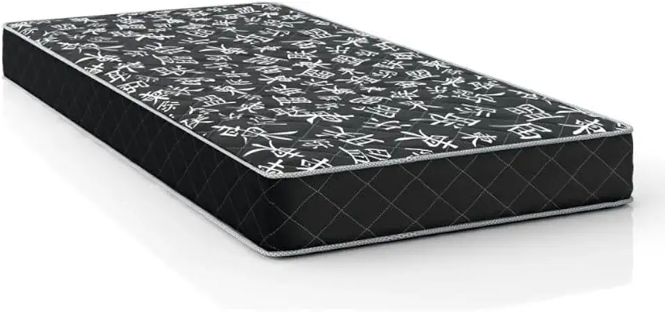 Colchão Solteiro D20 Espuma Com Certificado do Inmetro Ortopédico Anti Ácaro 188x78x12 CM - AV