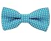 Colorful Polka Dots Bow Tie,Adjustable Bowtie Fashion Accessories for Pet Dog Cat (blue)