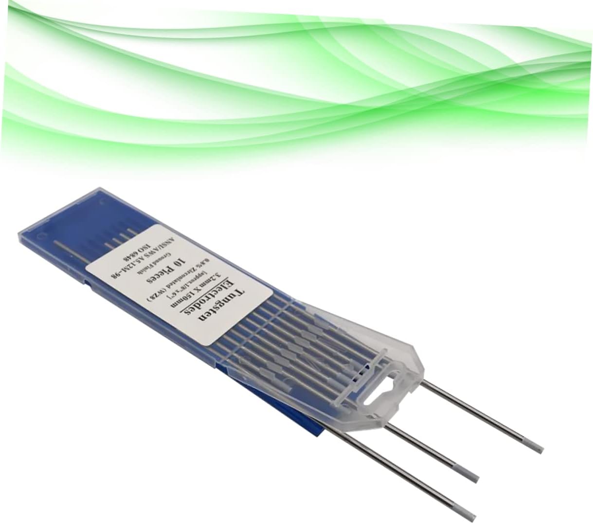 PRETYZOOM Welding Tungsten Electrodes Welding Electrodes Precise Welding Machine Rods Stick Tungsten Electrodes for Welding 0.8% Tungsten Electrodes Silver