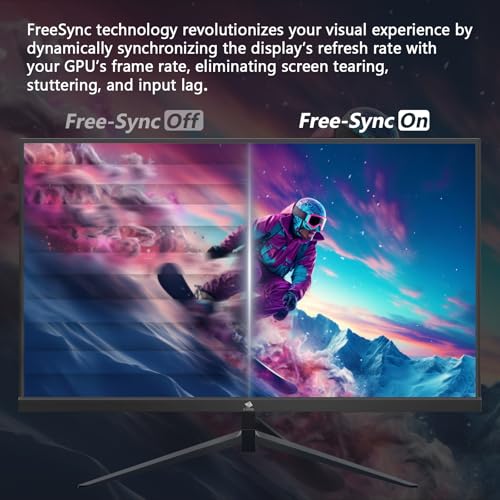 Image of Z-Edge 24.5 inch 300Hz 280Hz 240Hz Gaming Monitor, UG25S FHD 1080p, Ultra Fast MPRT 1ms, IPS Monitor Gaming, PC Computer Monitor, 16.7M Colors, DP x2, HDMI x2