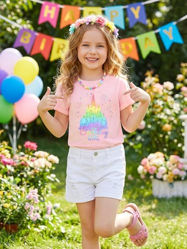 Birthday Girl Shirt Magical Pink and Green Shirts Changed for Good Musical Movie T Shirt Cute Graphic Tee Tops — view 2