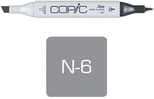 Copic Marcador original, gris neutro #6