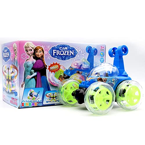 سيارة تويستر بجهاز تحكم عن بعد للأطفال من ازر، سيارة قابلة للشحن بألوان متنوعة