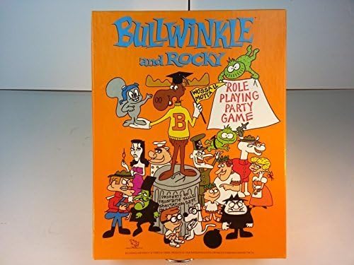 Bullwinkle and Rocky Role Playing Party Game [BOX SET]