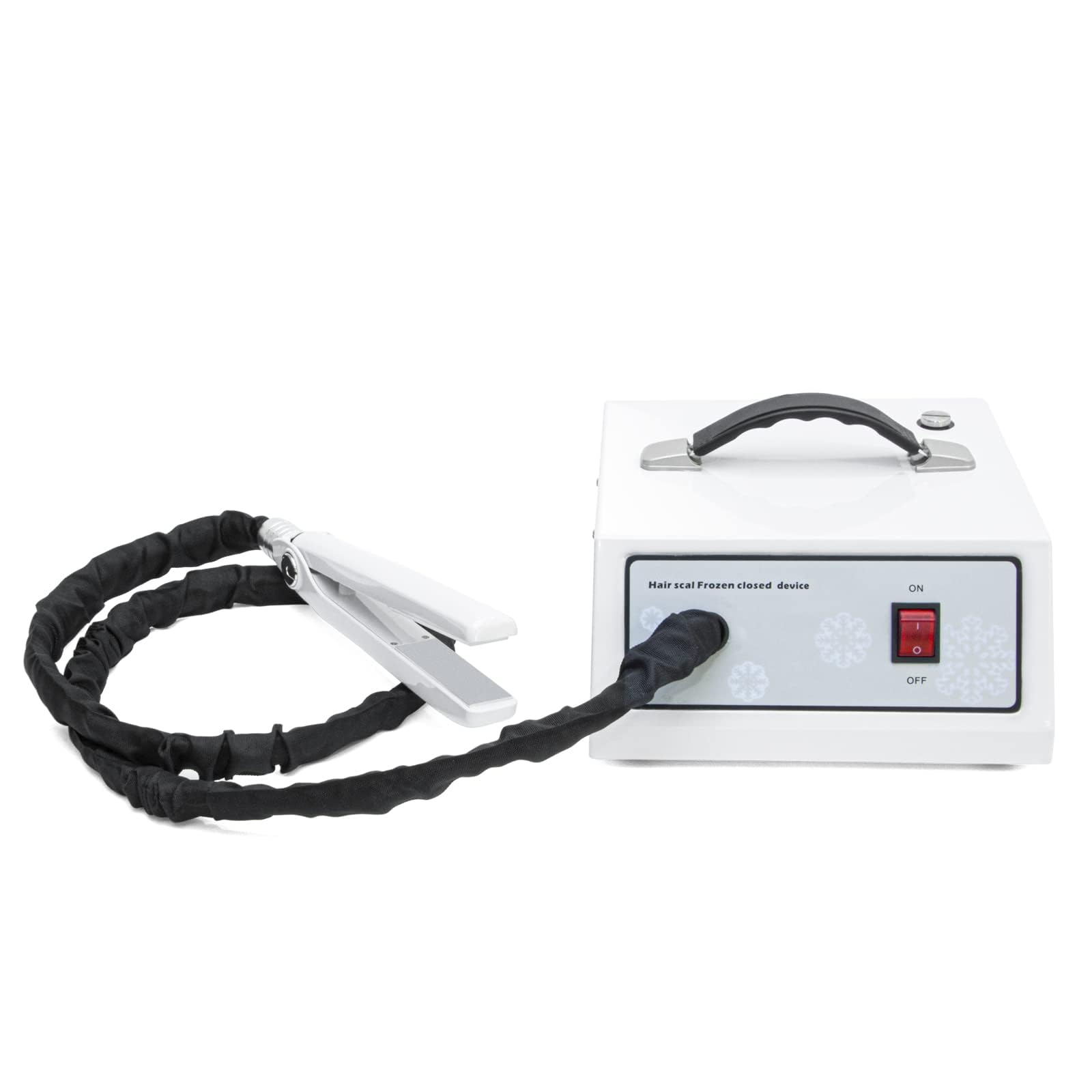 Frozen Flat Hair Iron for Colour, Hairdressing, Salon - 9 Degree Below Zero for Dye, Repair Damaged Hair ET1411 (Layflat)