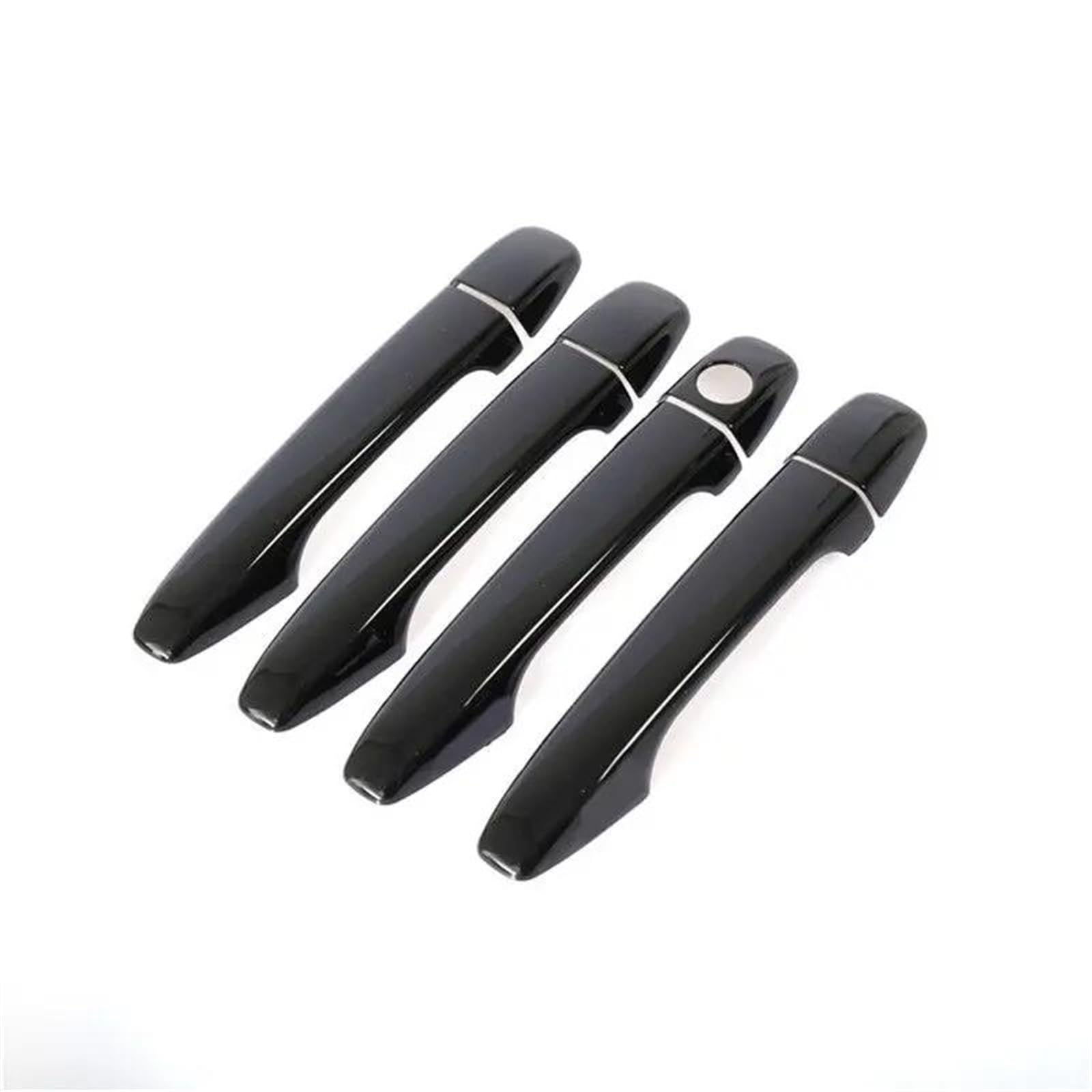NOHEEU Car Exterior Door Handle Trim Cover Parts for Toyota for Prius XW30 30 Zvw30 Zvw35 2010-2015(Keyless Entry)
