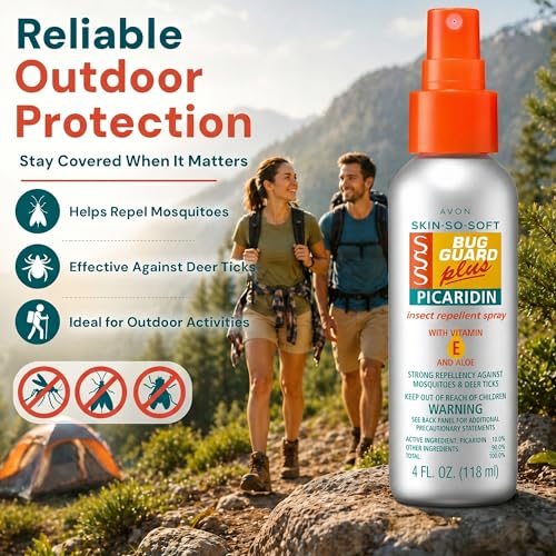 image for AVON Skin So Soft Bug Guard Plus Picaridin Insect Repellent Spray — 