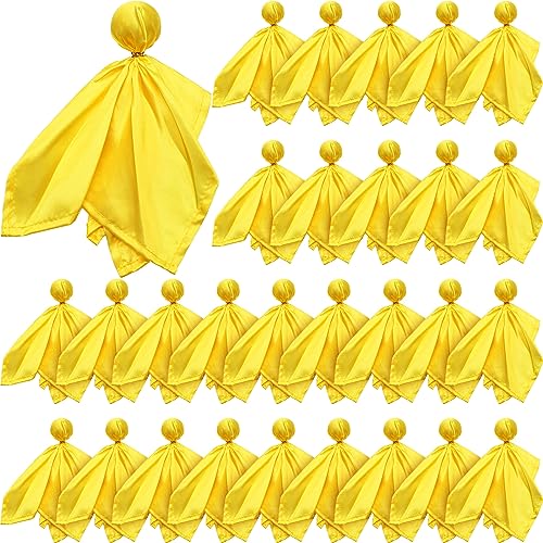 Libima 50 Pieces Football Penalty Flags Referee Flag Football Flag Bulk Sports Tossing Flags Football Sports Fan for Football Party Games Accessory Referee Game Party(Yellow)