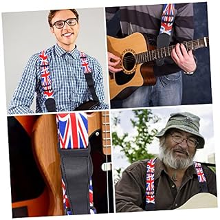 NUSITOU 1Pc Sangle De Guitare Accessoires De Guitare Électrique Mode Ceinture Portable Guitare Électrique Sangle De Guitare Basse Électrique Sangle De Guitare Personnalisé Sangles De - Les Beatles, Paul McCartney, John Lennon, RIngo Starr, George Harrison NUSITOU 1Pc Sangle De Guitare Accessoires De Guitare Électrique Mode Ceinture Portable Guitare Électrique Sangle De Guitare Basse Électrique Sangle De Guitare Personnalisé Sangles De – Image 4